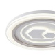 Arte Illumina Πλαφονιέρα LED 60W 5100Lm Φ50 3CCT 3000-4000-6500K 490x50mm Λευκό MOTIVO (144-51035)