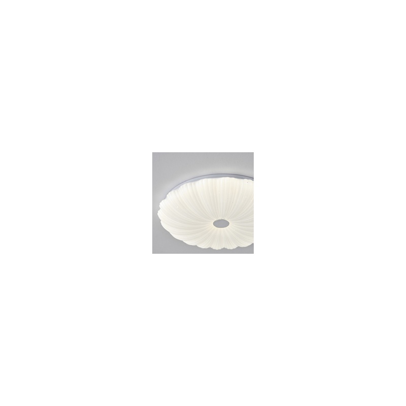 Arte Illumina Πλαφονιέρα Πλαστική LED 60W 4680Lm 3CCT 3000-4000-6500K Φ480x75mm Λευκό MOTIVO (144-51037)