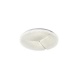 Arte Illumina Πλαφονιέρα Πλαστική LED 60W 5700Lm 3CCT 3000-4000-6500K Φ480x75mm Λευκό TRIANO (144-51038)