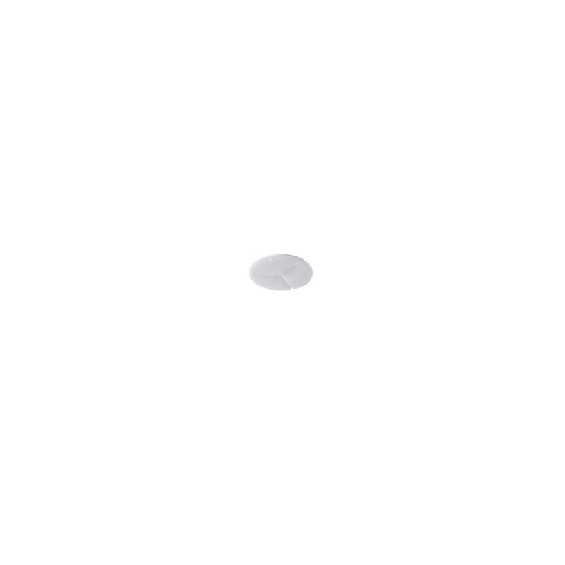 Arte Illumina Πλαφονιέρα Πλαστική LED 60W 5700Lm 3CCT 3000-4000-6500K Φ480x75mm Λευκό TRIANO (144-51038)