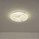 Arte Illumina Πλαφονιέρα Πλαστική LED 60W 5700Lm 3CCT 3000-4000-6500K Φ480x75mm Λευκό TRIANO (144-51038)