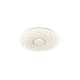Arte Illumina Πλαφονιέρα Πλαστική LED 60W 5580Lm 3CCT 3000-4000-6500K Φ480x75mm Λευκό TRIANO (144-51039)