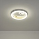 Arte Illumina Πλαφονιέρα Πλαστική LED 60W 5940Lm Φ50 3CCT-3000-4000-6500K 480x65mm Λευκό Κίτρινο ALEGRE (144-51040)