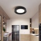 Arte Illumina Πλαφονιέρα Μεταλλική 3000K 2262Lm 500x500x100mm Μαύρη UPON (144-51044)