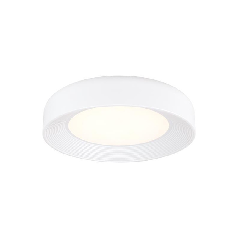Arte Illumina Πλαφονιέρα Μεταλλική 3000K 2262Lm 500x500x100mm Λευκή UPON (144-51046)