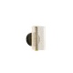 Arte Illumina Απλίκα Μαύρη Ακρυλική Χιόνι 8W 720lm 3000K 420x380mm SPARKY (144-58010)