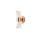Arte Illumina Απλίκα Γαλλικό Χρυσό Ακρυλική Dots 8W 3000K 720lm 520x360mm TELA (144-58013)