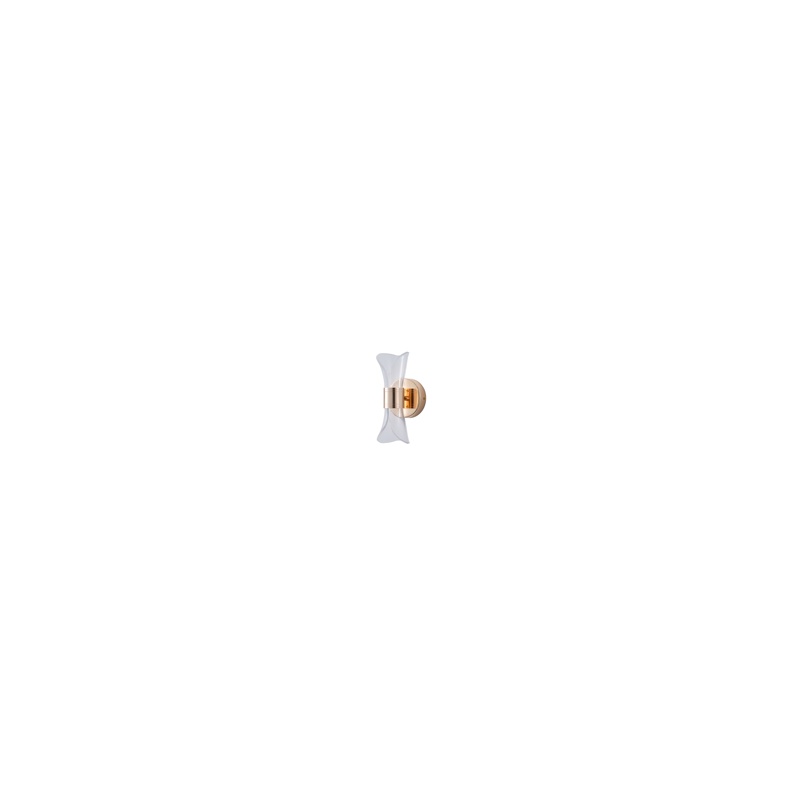 Arte Illumina Απλίκα Γαλλικό Χρυσό Ακρυλική Dots 8W 3000K 720lm 520x360mm TELA (144-58013)