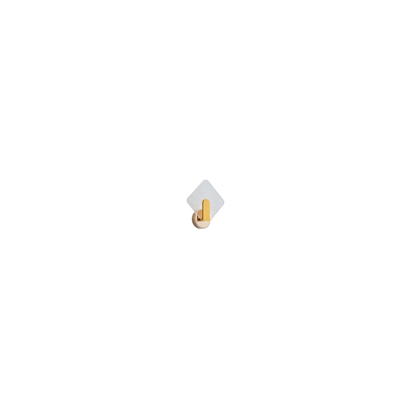 Arte Illumina Απλίκα Χρυσή Ακρυλική 8W 3000K 720lm 540x480mm VOLET (144-58016)