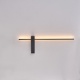Arte Illumina Απλίκα TOIXOY LED 8W 3000K 800lm Μέταλλο Μαύρο 600x200x40mm CLIO (144-58020)