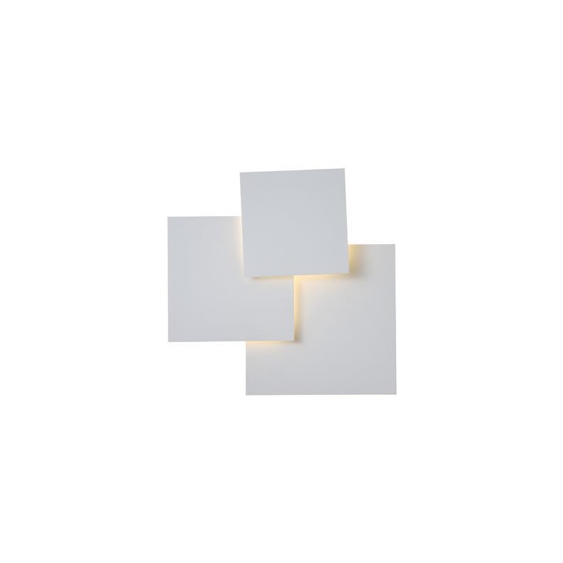 Arte Illumina Φωτιστικό Tοίχου LED 16W 3000K 450x440mm Άσπρο THALIA (144-58024)