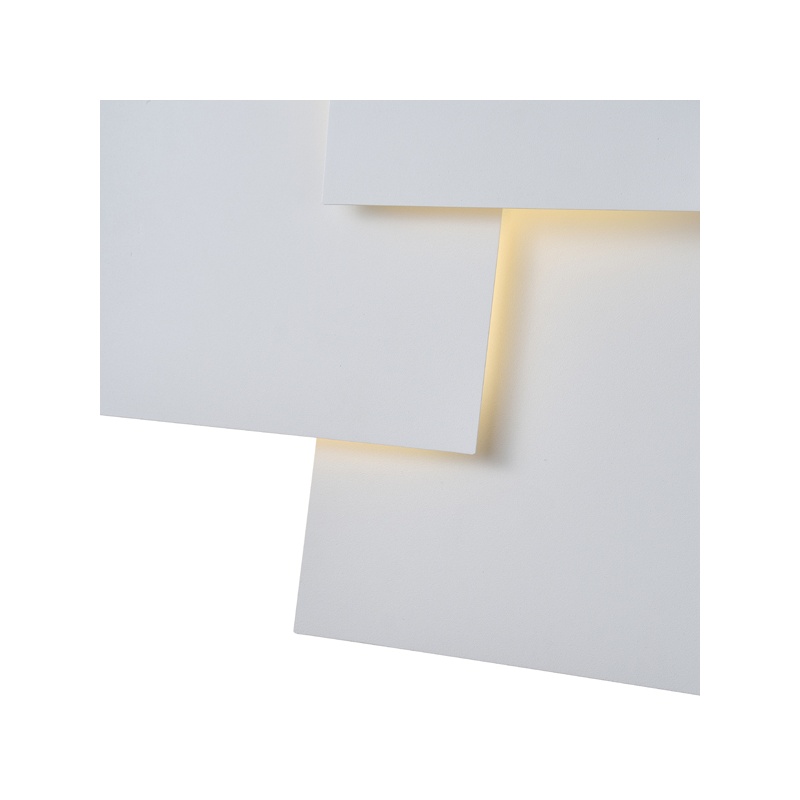 Arte Illumina Φωτιστικό Tοίχου LED 16W 3000K 450x440mm Άσπρο THALIA (144-58024)