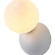 Arte Illumina Απλίκα Tοίχου Μεταλλική LED G9 Max 25W 100x120mm Λευκό TERPSI (144-58027)