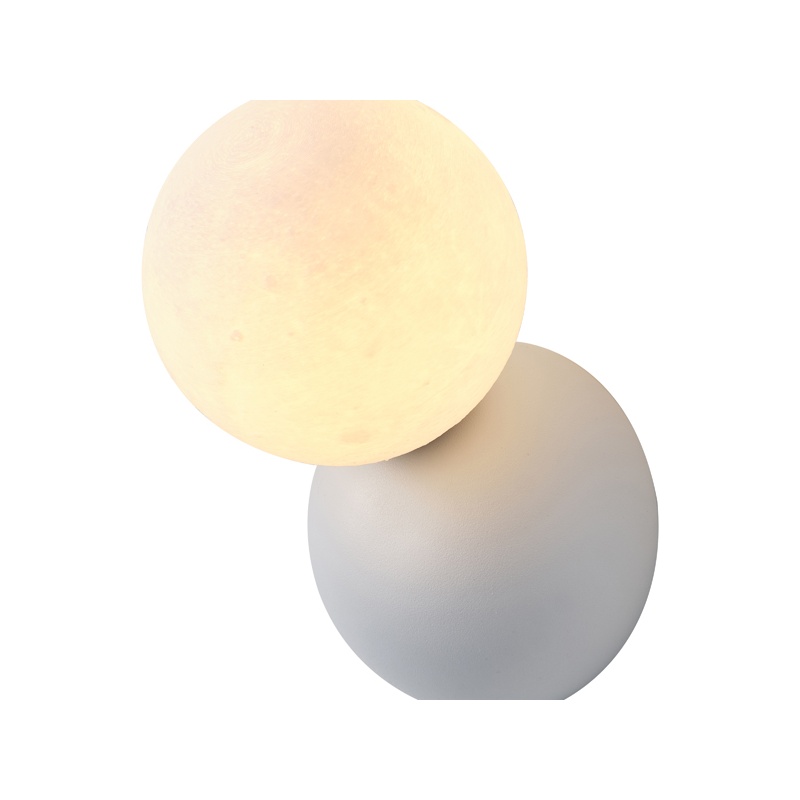 Arte Illumina Απλίκα Tοίχου Μεταλλική LED G9 Max 25W 100x120mm Λευκό TERPSI (144-58027)