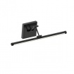 Arte Illumina Φωτιστικό Μπάνιου Αλουμινίου 14W 3CCT 600mm IP44 Μαύρο AURA (144-80520)