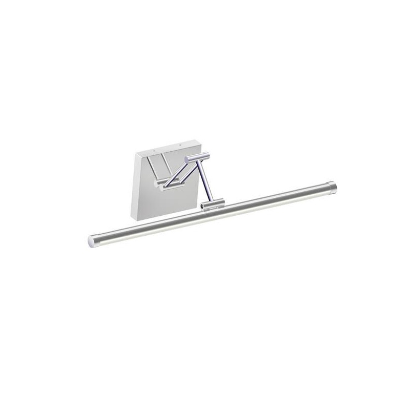 Arte Illumina Φωτιστικό Μπάνιου Αλουμινίου 14W 3CCT 600mm IP44 Νίκελ AURA (144-80521)
