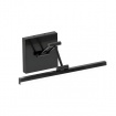 Arte Illumina Φωτιστικό Μπάνιου 14W 3CCT 400mm IP44 Μαύρο AURA (144-80522)