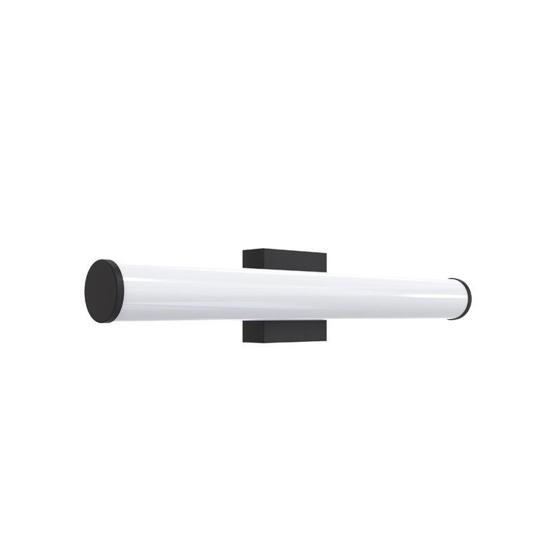 Arte Illumina Απλίκα Μπάνιου Οβάλ 15W 3CCT 600mm IP44 Μαύρη PALM (144-80542)