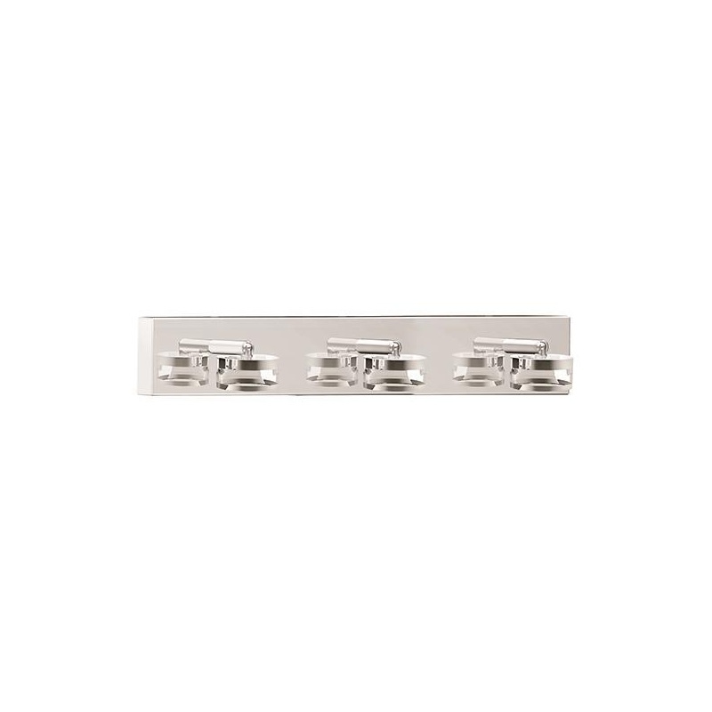 Arte Illumina Απλίκα Μπάνιου 3x3W IP44 Νίκελ FRESH (144-80551)