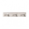 Arte Illumina Απλίκα Μπάνιου 3x3W IP44 Νίκελ FRESH (144-80551)