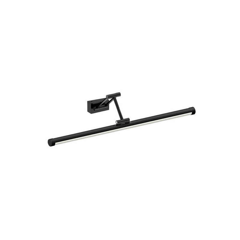 Arte Illumina Φωτιστικό Μπάνιου Αλουμινίου 14W 3CCT 600mm (βάση 80x40mm) IP44 Μαύρο LANO (144-80560)
