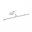 Arte Illumina Φωτιστικό Μπάνιου Αλουμινίου 14W 3CCT 600mm (βάση 80x40mm) IP44 Νίκελ LANO (144-80561)