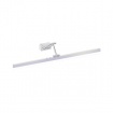 Arte Illumina Φωτιστικό Μπάνιου 16W 3CCT 800mm (βάση 80x40mm) IP44 Νίκελ LANO (144-80564)