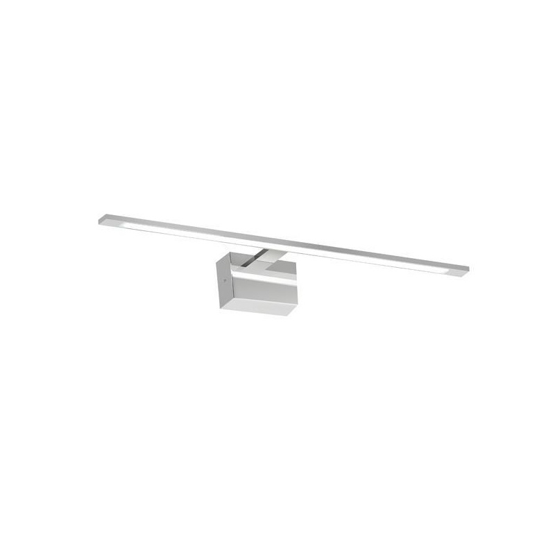 Arte Illumina Φωτιστικό Μπάνιου 16W 3CCT 780mm (βάση 80x40mm) IP44 Νίκελ FEOS (144-80569)
