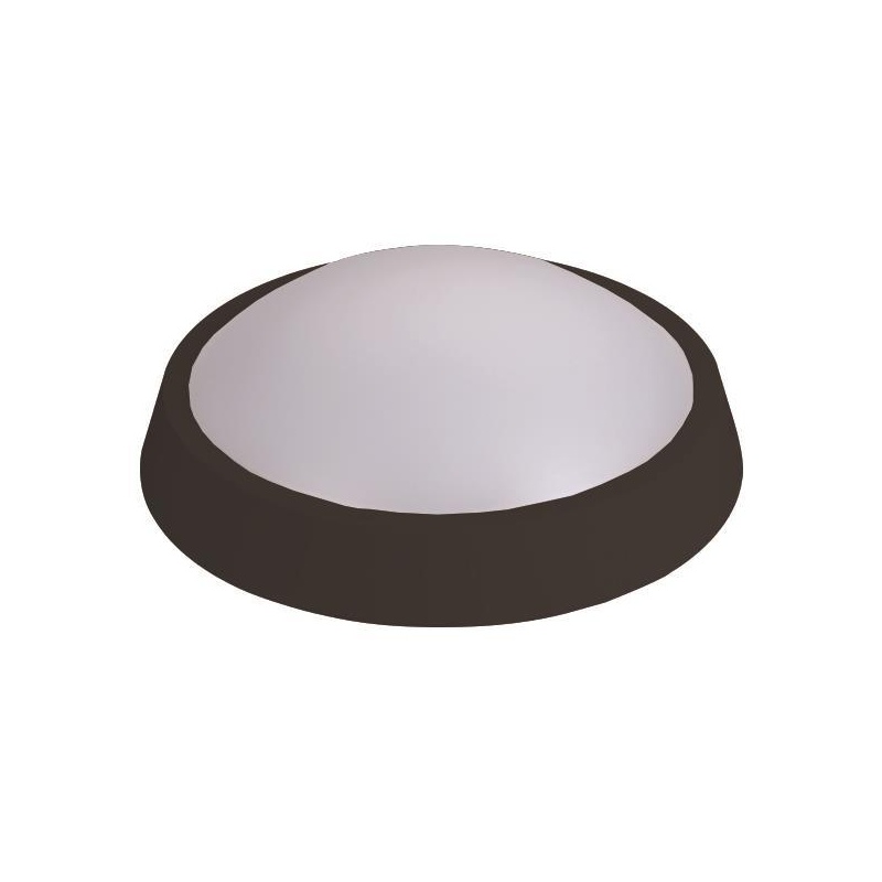 Arte Illumina Φωτιστικό Τοίχου Στρογγυλό LED 30W Φ320x102 4000K IP65 Μαύρο PLUS (145-20037)