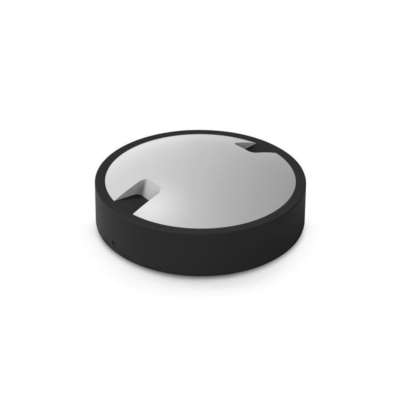 Arte Illumina Πλαφονιέρα Στρογγυλή Λευκό - Μαύρο LED 18W Φ22 4000Κ IP66 (145-20088)