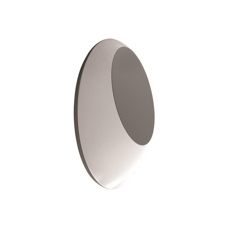 Arte Illumina Απλίκα Τοίχου Οβάλ LED 12W 169x219x55 3000K IP54 Γκρι PRO (145-20208)