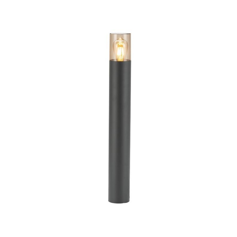 Arte Illumina Κολωνάκι Δαπέδου Αλουμινίου E27 Φ90x800 IP54 Γραφίτη (145-20623)