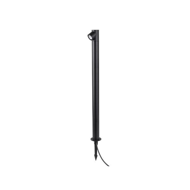 Arte Illumina Κολωνάκι Αλουμινίου 5W Φ55xH:800mm IP65 3000K Μαύρο (145-20650)