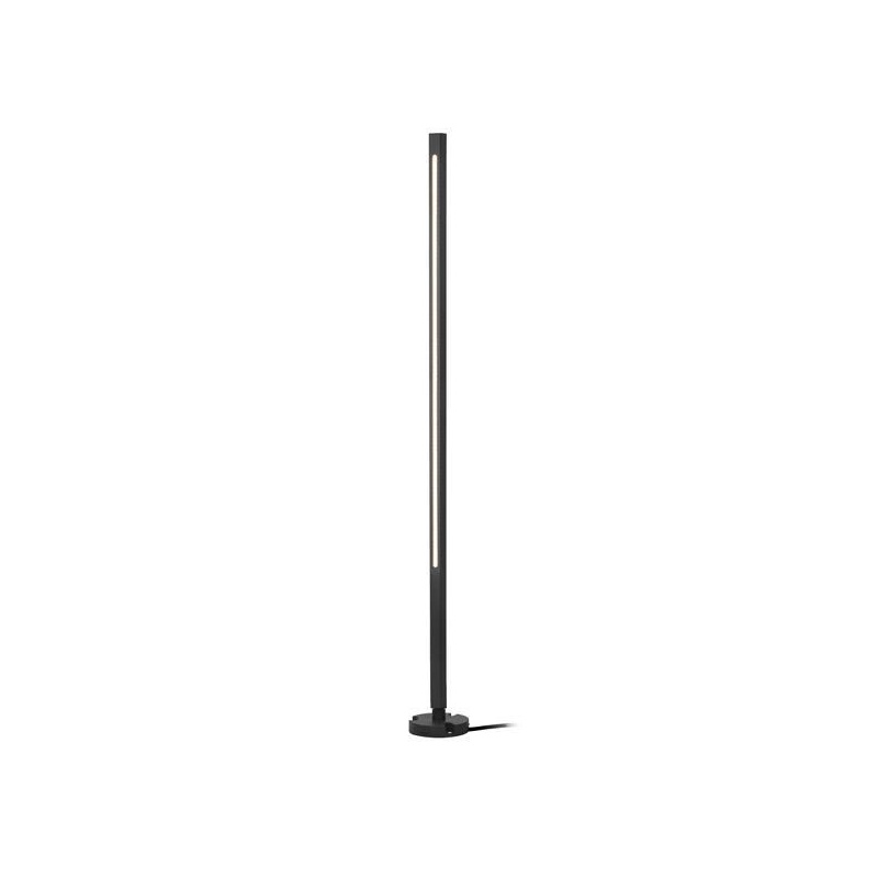 Arte Illumina Κολωνάκι Αλουμινίου 15W 25xH:600mm IP65 3000K Μαύρο (145-20653)