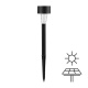 Arte Illumina Ηλιακό Φωτιστικό Κήπου Καρφωτό Φ47x310mm 4000Κ (145-20853)