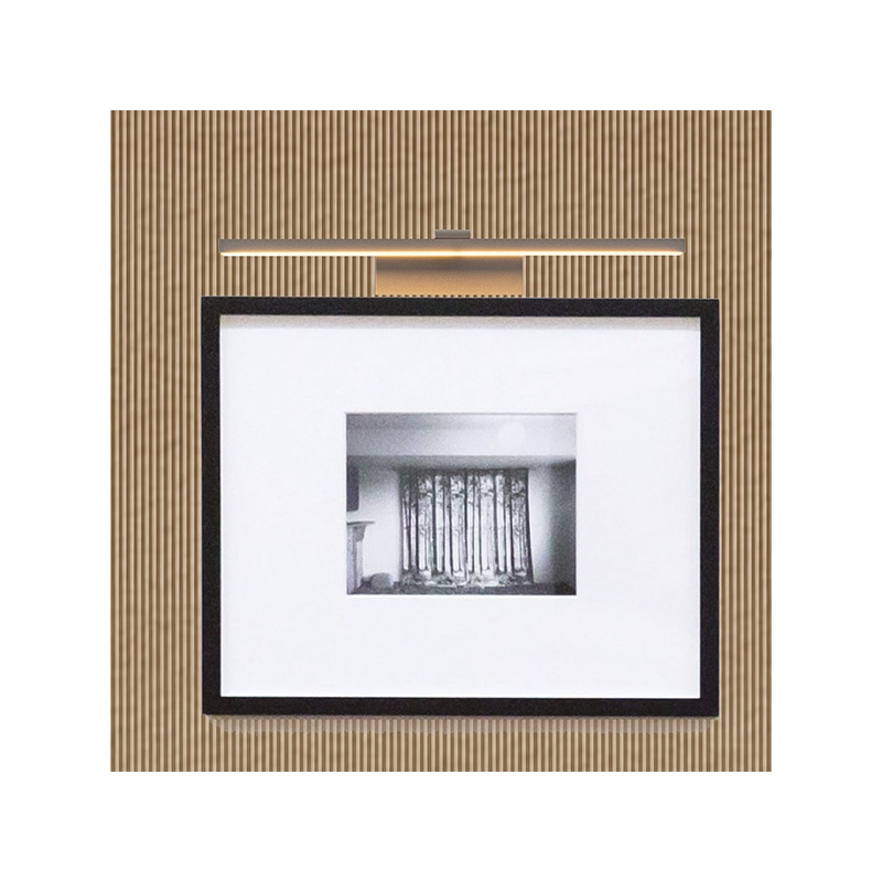 Arte Illumina Φωτιστικό Πίνακος 9W 3000K 39x5x15 Μαύρο SOPHI (145-21503)
