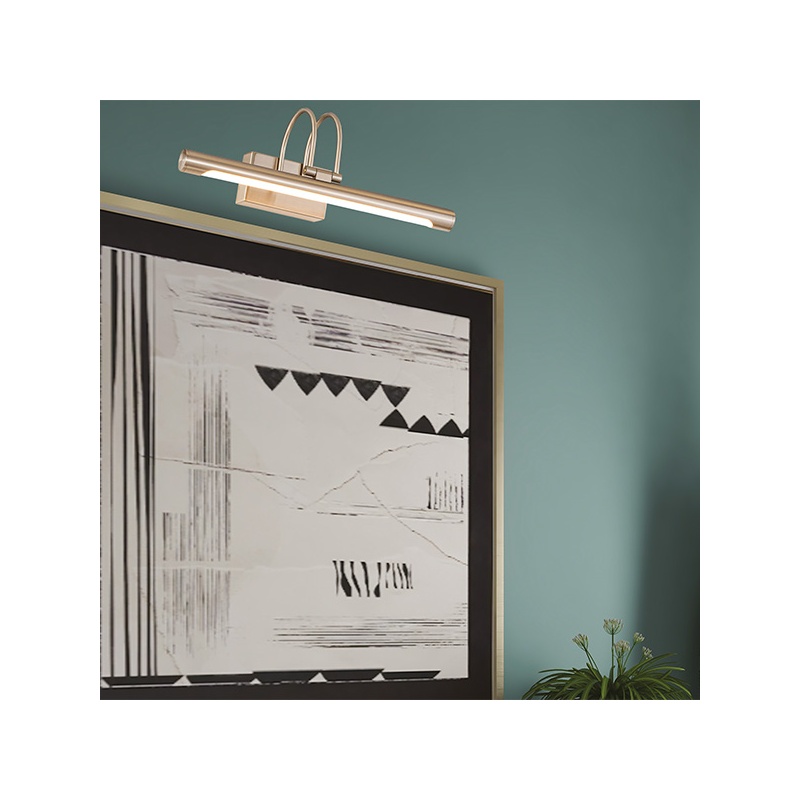 Arte Illumina Φωτιστικό Πίνακος 9W 3000K 42x14x17 ΣΑΤΙΝΕ SOPHI (145-21504)