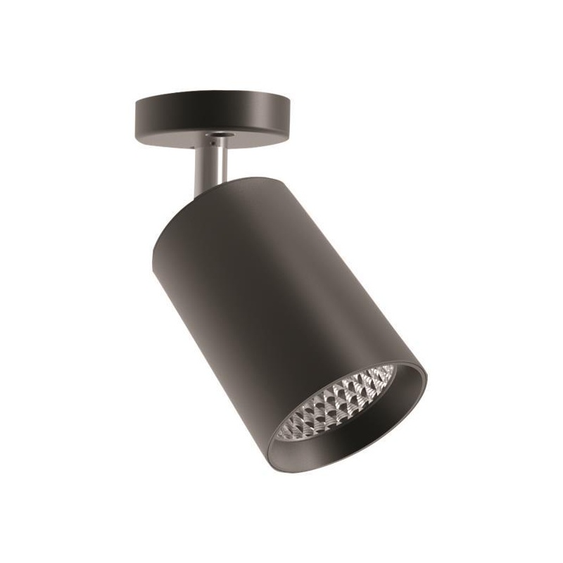 Arte Illumina Φωτιστικό Οροφής Κινητό Κύλινδρος LED 10W 4000K Μαύρο PLUS ROTONDO (145-25201)
