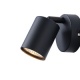 Arte Illumina Σποτ Μεταλλικό Μαύρο 1xGU10 Max 7W 135x80x95mm OLYMP (145-25220)
