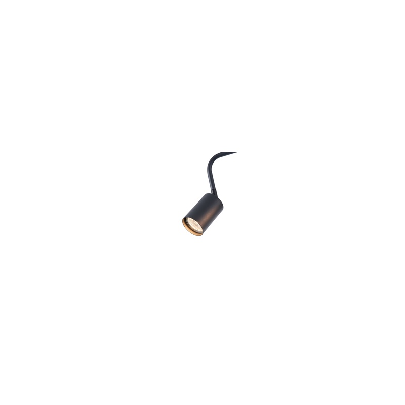 Arte Illumina Σποτ Μεταλλικό Τρίφωτο Μαύρο 3XGU10 Max 7W 500X90X230mm OLYMP (145-25224)