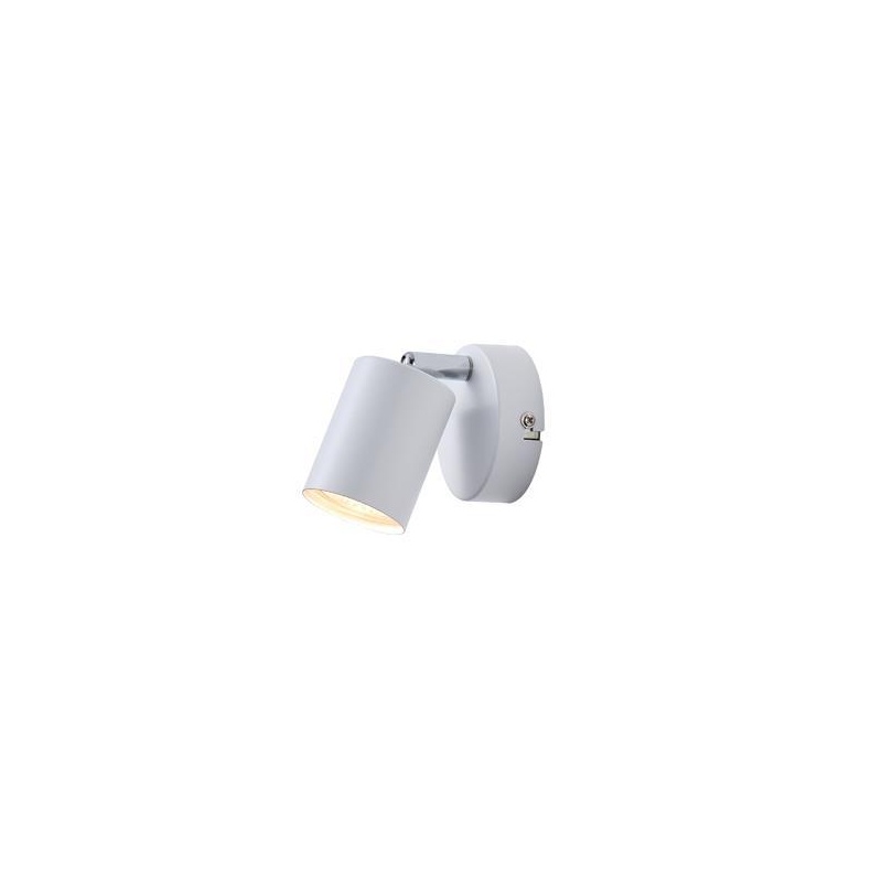 Arte Illumina Σποτ Μεταλλικό Λευκό 1xGU10 Max 7W 135x80x95mm OLYMP (145-25226)