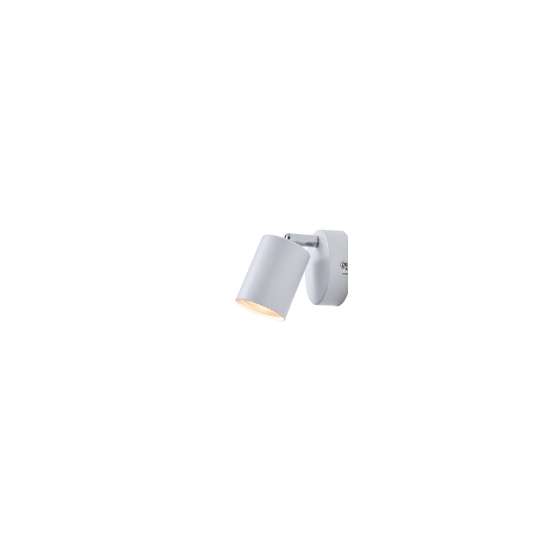 Arte Illumina Σποτ Μεταλλικό Λευκό 1xGU10 Max 7W 135x80x95mm OLYMP (145-25226)