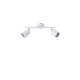 Arte Illumina Σποτ Μεταλλικό Δίφωτο Λευκό 2xGU10 Max 7W 300x80x155mm OLYMP (145-25227)