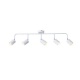 Arte Illumina Σποτ Μεταλλικό 5φωτο Λευκό 5xGU10 Max 7W 800x90x230mm OLYMP (145-25231)