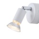 Arte Illumina Σποτ Κινητό Μεταλλικό Max 7W Λευκό 1xGU10 D70xH105mm VORRAS (145-25239)