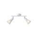 Arte Illumina Σποτ Λευκό με Δίχτυ 2xE14 255x80x145mm MESHY (145-25259)