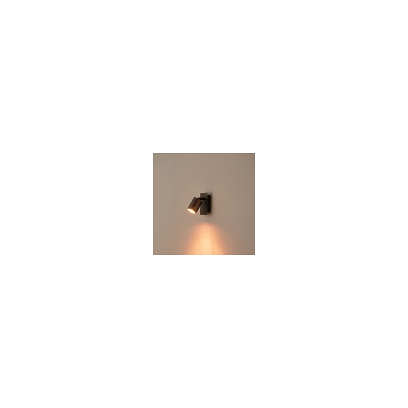Arte Illumina Σποτ Αλουμινίου Γκρι 1xGU10 120x80x120mm LUXY (145-25265)