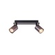 Arte Illumina Σποτ Αλουμινίου Γκρι Δίφωτο 2xGU10 250x80x120mm LUXY (145-25266)