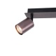 Arte Illumina Σποτ Αλουμινίου Γκρι Δίφωτο 2xGU10 250x80x120mm LUXY (145-25266)