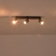 Arte Illumina Σποτ Αλουμινίου Γκρι Τρίφωτο 3xGU10 450x80x120mm LUXY (145-25267)